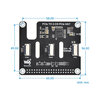 PCIe zu 2-Kanal PCIe Erweiterungs-HAT für Raspberry Pi 5 - Ansicht 6