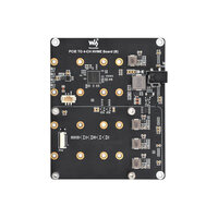 PCIe zu 4-Kanal M.2 NVMe SSD Adapterleser für Raspberry Pi 5 - Ansicht 3