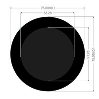 ESP32-S3 2,1" Capacitive Touch Round Display Development Board - WIFI - BLE 5 -  Gyro - Accel - I2C - UART - Ansicht 6