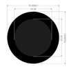 ESP32-S3 2,1" Capacitive Touch Round Display Development Board - WIFI - BLE 5 -  Gyro - Accel - I2C - UART - Ansicht 6