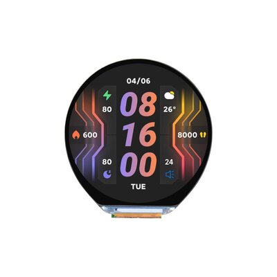 ESP32 S3 1,46 Zoll rundes Touch LCD Entwicklungsboard