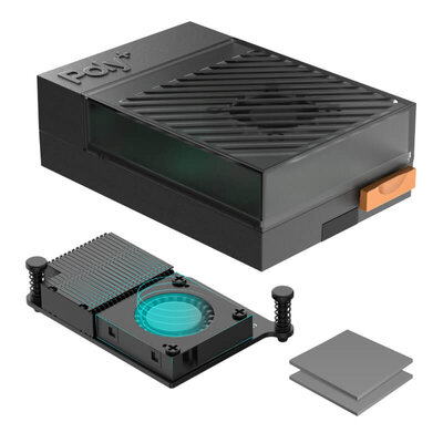 Argon Poly+5 Gehäuse Raspberry Pi 5 mit THRML 30mm...