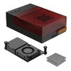 Argon Poly+5 Gehäuse Raspberry Pi 5 mit THRML 30mm Lüfter - Ansicht 2