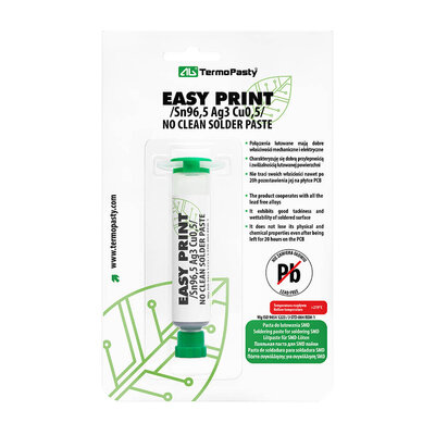 Easy Print Lötpaste Sn96.5Ag3Cu0.5 - Bleifrei - 40g...