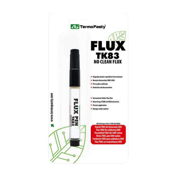 Flussmittel TK83 - No Clean SMD & BGA Flussmittel für professionelle Lötarbeiten