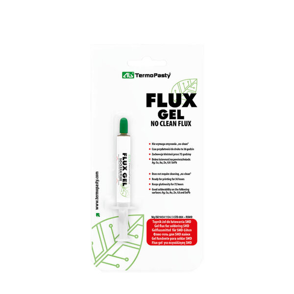 Flux Gel - RMA Klasse Flussmittelgel für SMD- und SMT-Lötungen - 1,4ml Spritze