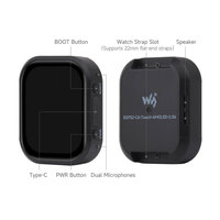 ESP32-C6 Touch AMOLED 2.06 Development Board - AMOLED Watch - WiFi6 BLE Zigbee - Ansicht 9