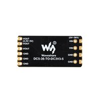 DC-DC Buck Mini Modul – 5–36V Abwärtswandler, 3.3V/5V einstellbar - bis 4A Ausgangsstrom - Ansicht 5