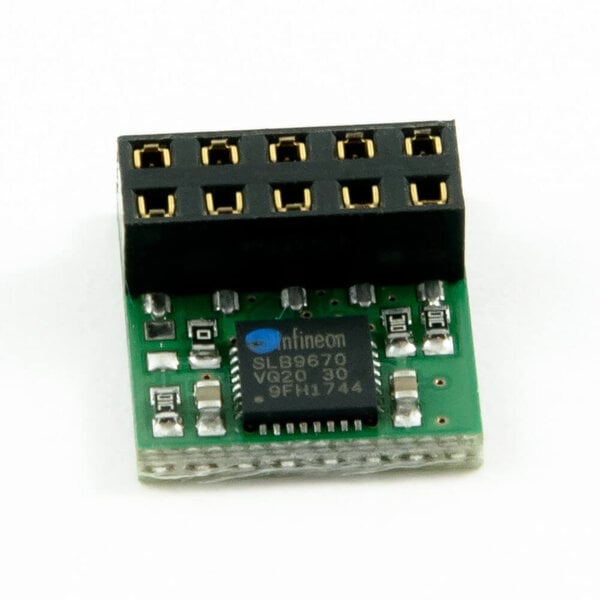 LetsTrust TPM für Raspberry Pi – Hardware TPM 2.0 Sicherheitsmodul mit Infineon Optiga SLB 9672