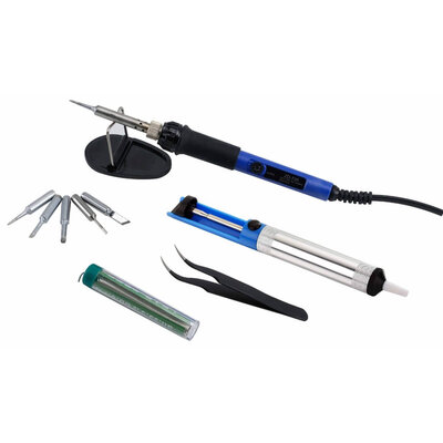 ZD-735B Lötkolben Set – 25W Temperaturgeregelt...