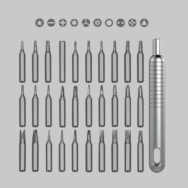 PCW08A Premium-Präzisionswerkzeug-Set, 30-teilig
