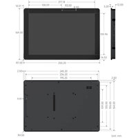 ESP32-P4 10.1 Zoll HMI Touch Displayboard – Wi-Fi 6, BLE 5, 10-Point Touch, 800×1280px - 3,7V LI-Batterie - Ansicht 7