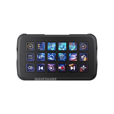 Waveshare SK18 AI Voice Control Panel – 18 LCD...