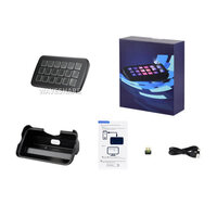 Waveshare SK18 AI Voice Control Panel – 18 LCD Macro Keys, Linux + QMK, AIDA64 Support
