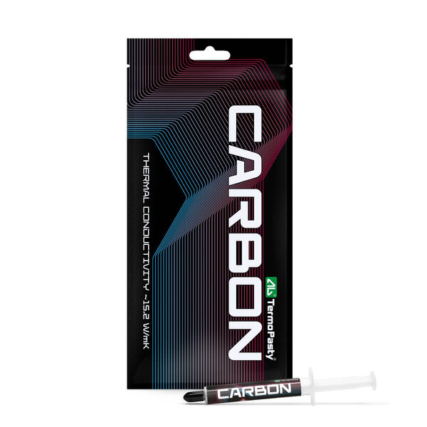 Wärmeleitpaste Carbon - 15,2 W/mK für CPU und GPU Kühlung