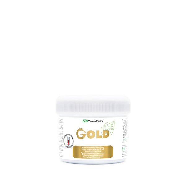 Wärmeleitpaste Gold - 3,57 W/mK für CPU und GPU Kühlung 100g Plastikbox