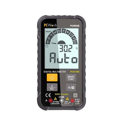 PCW02B Digitalmultimeter True RMS Smart Auto Range