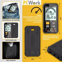PCW02B Digitalmultimeter True RMS Smart Auto Range - Ansicht 6