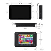 ESP32-D0WDR2-V3 SoC DevBoard 3.5" Touchdisplay 320x480 WiFi BLE Audio - Ansicht 7