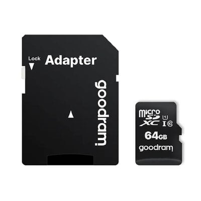 Goodram microSDXC 64GB UHS-I Class 10 Speicherkarte mit...
