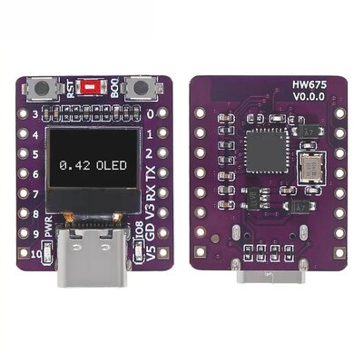 ESP32-C3 mit OLED Display 0,42 Zoll - RISC-V IoT Board