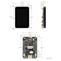 ESP32-C6 Dev Board mit 1.64" AMOLED Touch, Wi-Fi 6 und BLE 5 - Ansicht 6