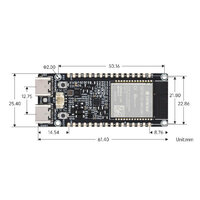 ESP32-C5 Dev Board Wi-Fi 6 Dual-Band, 8MB PSRAM, 32MB Flash - Ansicht 6