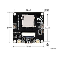 ESP32-S3 AIoT Kamera DevBoard mit OV5640 Audio In-/Output BE 5 WiFi 8MB PSRAM 16MB FLash - Ansicht 7