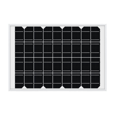 Polysilizium-Solarpanel 18V 10W 34x23cm