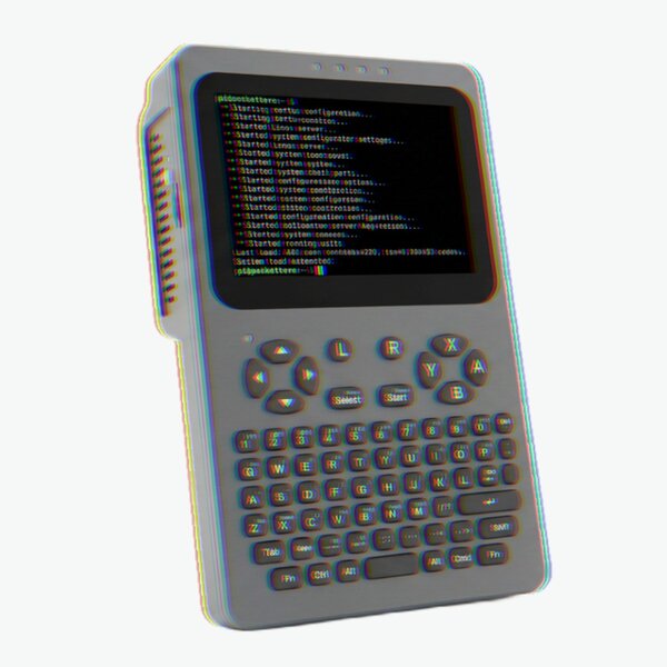 Waveshare PocketTerm35 – Linux Terminal - Zubehör-Set inkl. Raspberry Pi 5 - 4GB RAM
