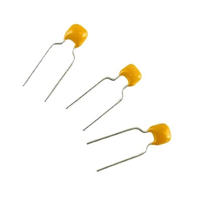 Keramikkondensator 1uF 50 V THT