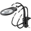 Dritte Hand mit Tischklemme, Lupe und LED-Beleuchtung ZD-11N-1 - Ansicht 2