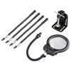 Dritte Hand mit Tischklemme, Lupe und LED-Beleuchtung ZD-11N-1 - Ansicht 3