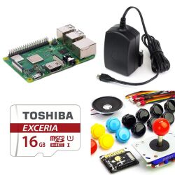 Raspberry Pi 3 Model B+ Spiele Konsole Kit