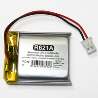 LiPo Akku 3,7V 600mAh 802530 mit JST-PH Stecker und Schutzschaltung