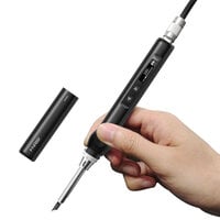 FNIRSI HS-01 Smart Lötkolben 65 W, USB-C PD, 80–420 °C, OLED - Ansicht 2