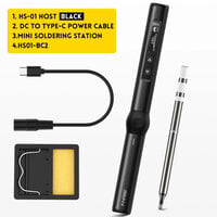 FNIRSI HS-01 Smart Lötkolben 65 W, USB-C PD, 80–420 °C, OLED - Ansicht 3