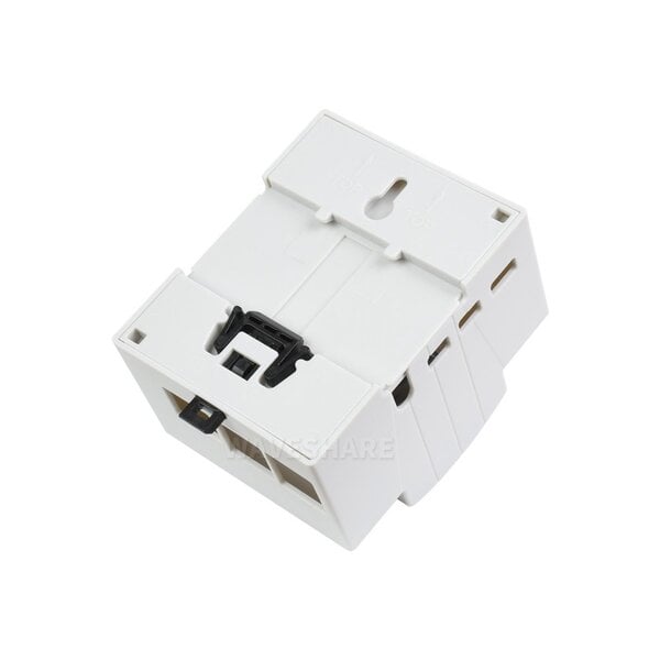 DIN Rail ABS Gehäuse für Raspberry Pi 4 mit Sichtfenster und HAT-Platz