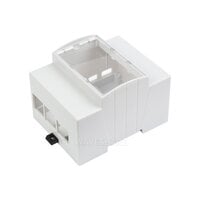 DIN Rail ABS Gehäuse für Raspberry Pi 4 mit Sichtfenster und HAT-Platz - Ansicht 2