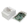 DIN Rail ABS Gehäuse für Raspberry Pi 4 mit Sichtfenster und HAT-Platz - Ansicht 3