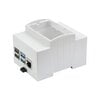 DIN Rail ABS Gehäuse für Raspberry Pi 4 mit Sichtfenster und HAT-Platz - Ansicht 4
