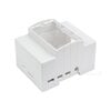 DIN Rail ABS Gehäuse für Raspberry Pi 4 mit Sichtfenster und HAT-Platz - Ansicht 6
