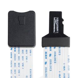MicroSD-Verlängerung mit flexibel 50cm Kabel passend...