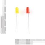 LED - Assorted 10 Red / 10 Yellow (20 pack)