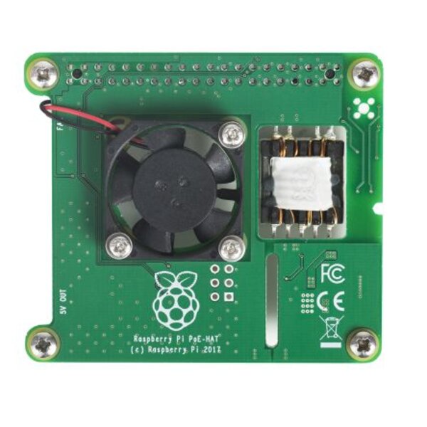 Power-over-Ethernet PoE-HAT für Raspberry Pi