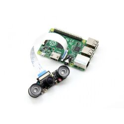 Raspberry Pi 5MP Camera with Fisheye Lens and Night Vision