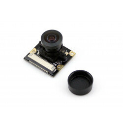 Raspberry Pi 5MP Camera with Fisheye Lens and Night Vision