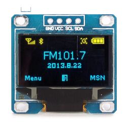 OLED 0.9" I2C - Dual Color Yellow - Blue