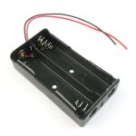 Battery Holder - 2x18650 (wire leads)