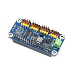 Servo Driver HAT for Raspberry Pi with 16-Channel 12-Bit and I2C